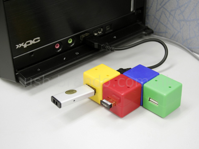 USB Revolving Cubic Hub