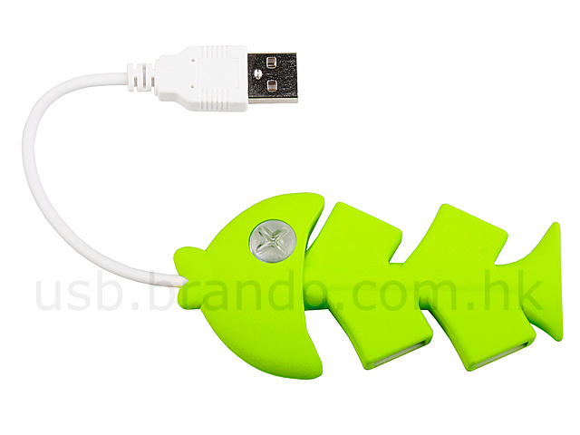 USB Fishbones 4-Port Hub