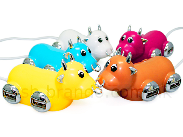 USB Moo Bull 4-Port Hub