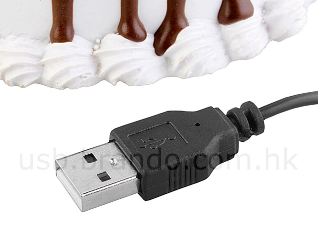 USB Strawberry Cake 3-Port Hub