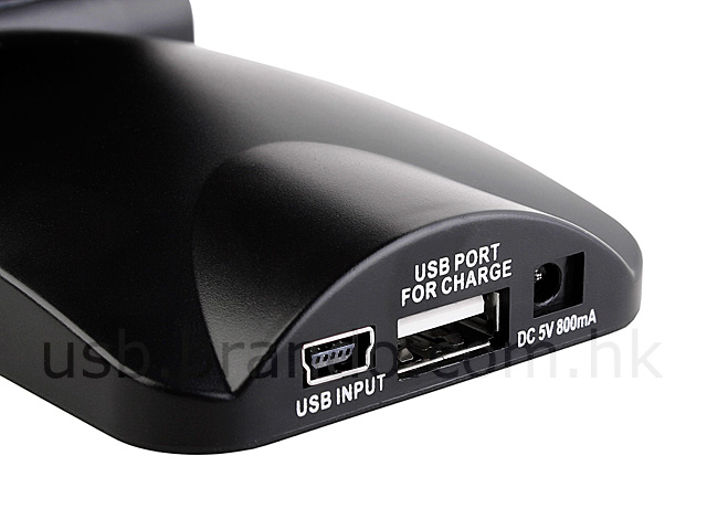 Non-slip Holder With 4-Port USB Hub + Charger