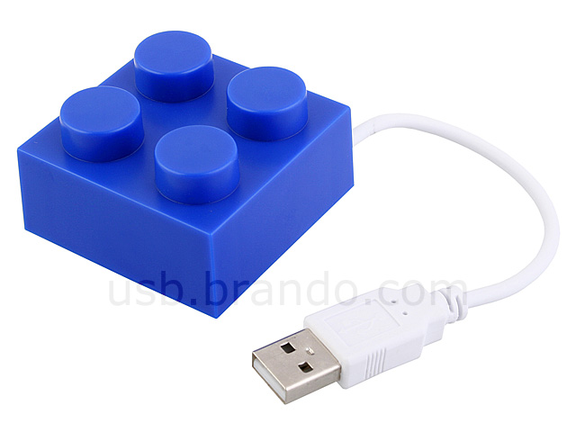 USB Brick 4-Port Hub