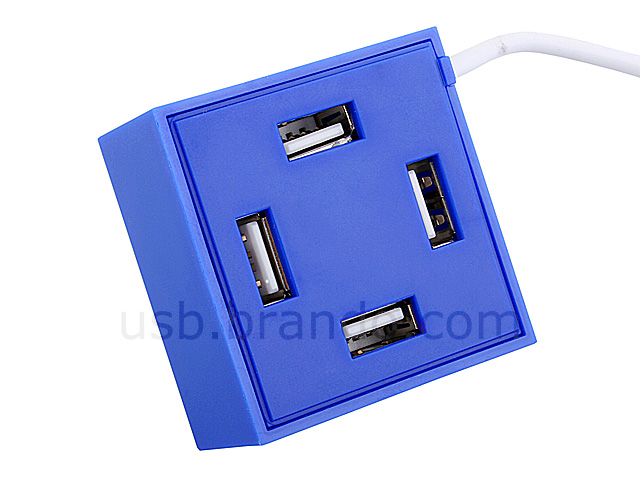 USB Brick 4-Port Hub