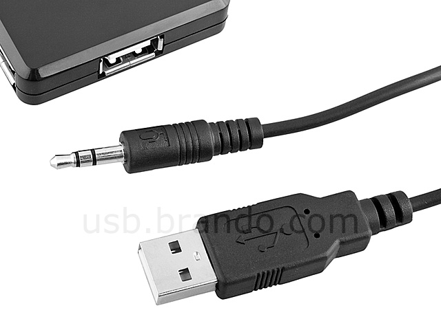 USB Microphone with 3-Port Hub