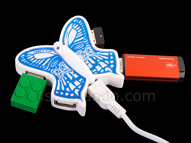 USB Butterfly 4-Port Hub