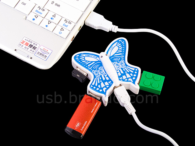 USB Butterfly 4-Port Hub