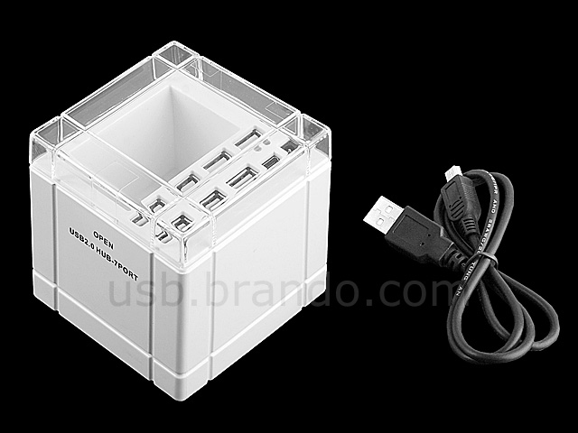 USB 7-Port Hub Box