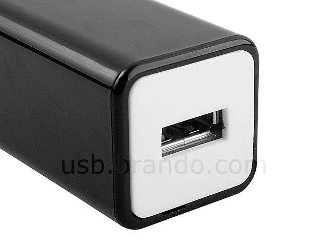 USB Retractable Mini 4-Port Hub