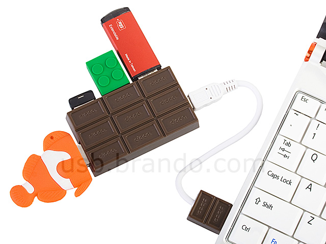 USB Chocolate 4-Port Hub