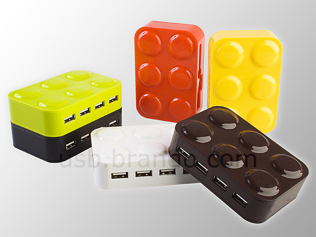 CHUNKY USB Brick 4-Port Hub