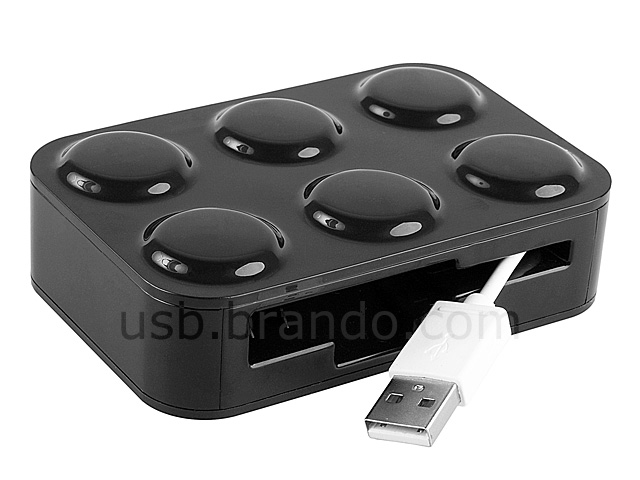 CHUNKY USB Brick 4-Port Hub