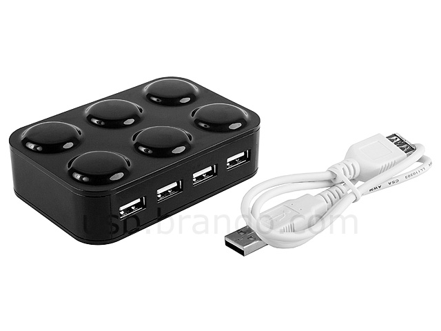 CHUNKY USB Brick 4-Port Hub