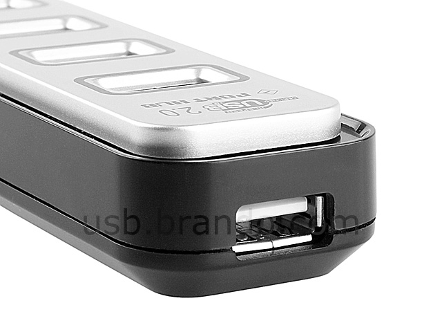 USB Prevent-Dust Lip 7-Port Hub Bar