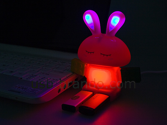 USB Moody Rabbit 4-Port Hub