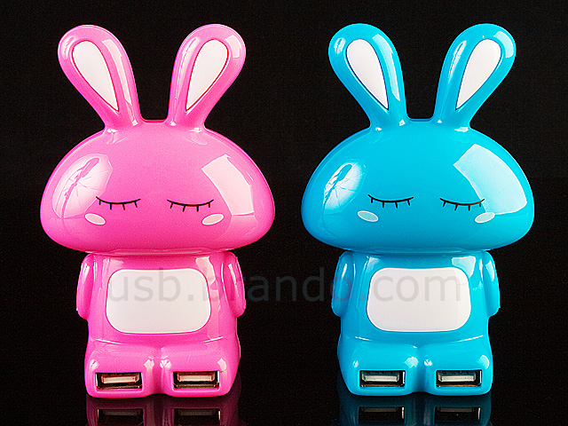 USB Moody Rabbit 4-Port Hub