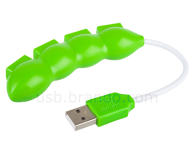 USB Fava Beans 4-Port Hub