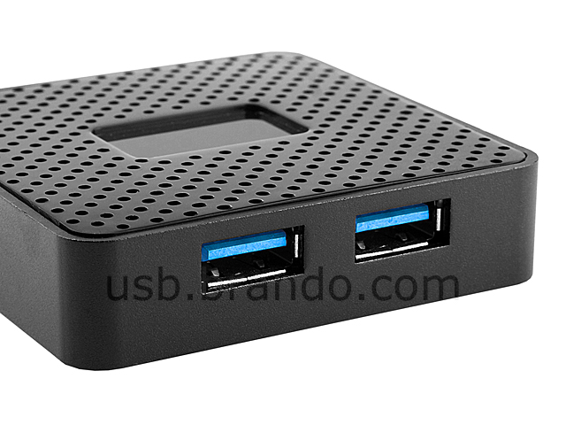 USB 3.0 Square 4-Port Hub