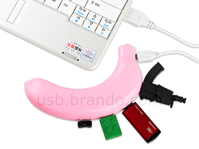 USB Banana 4-Port Hub