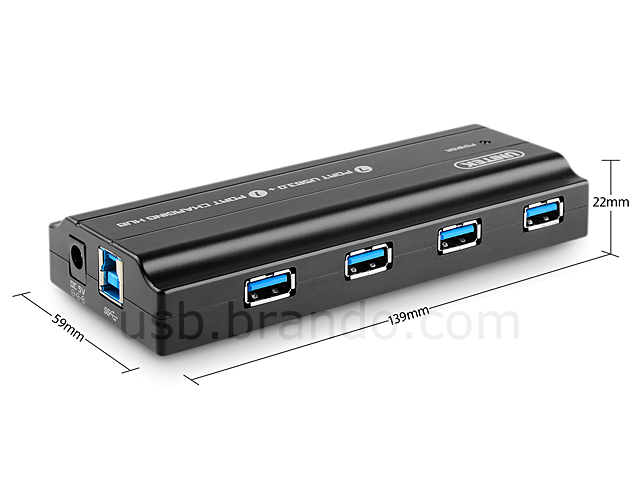 7-Port USB 3.0 + 1-Port Charging Hub