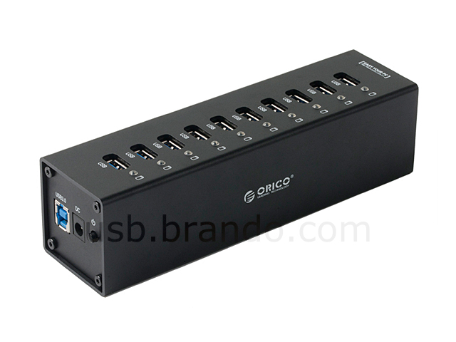 10-Port USB 3.0 Hub