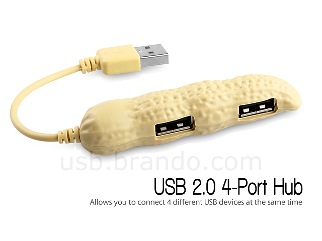 USB Peanut 4-Port Hub