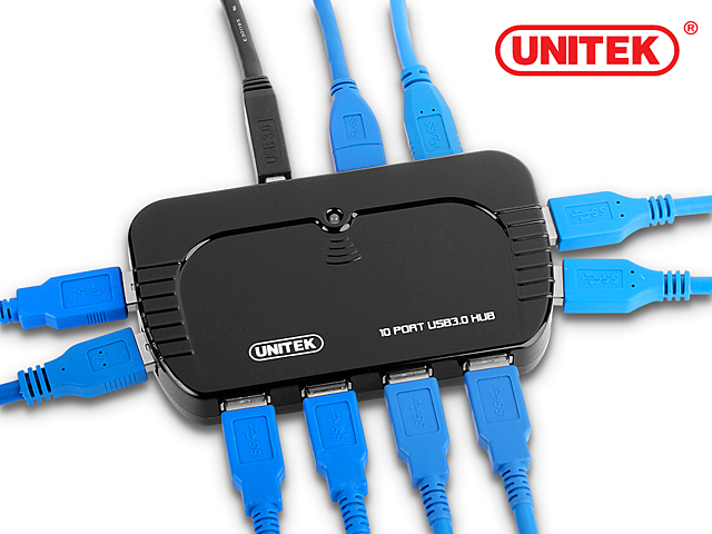 UNITEK USB 3.0 10-Port Hub