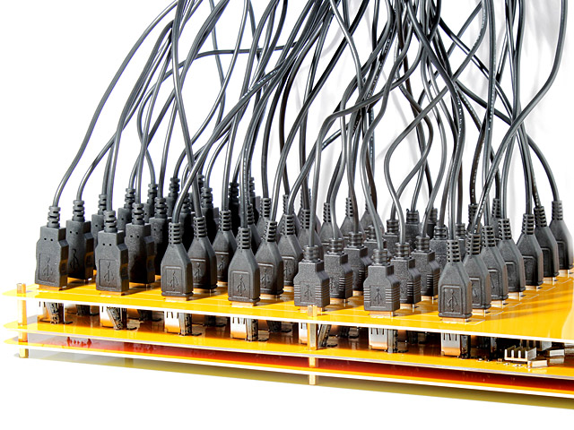 USB 49-Port Hub