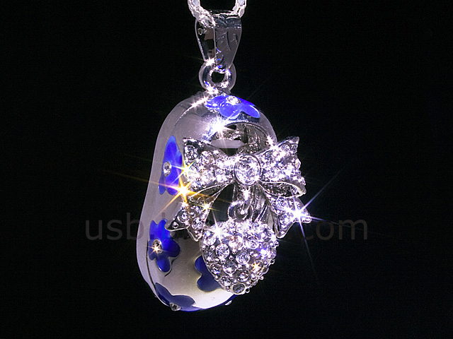 USB Jewel Pretty Shoe Necklace Flash Drive