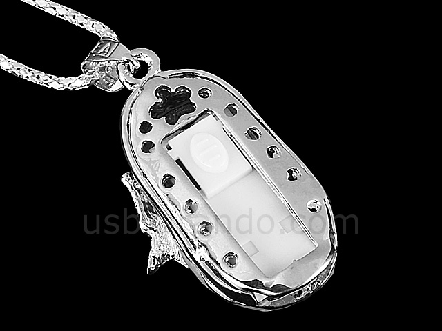 USB Jewel Pretty Shoe Necklace Flash Drive