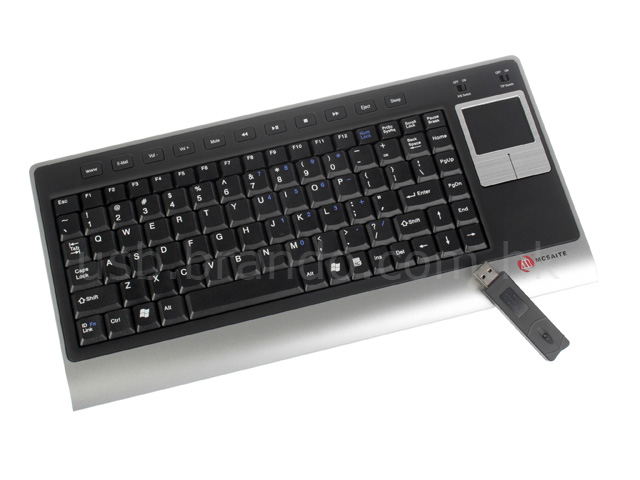 USB Wireless Slim Keyboard + Touch Pad