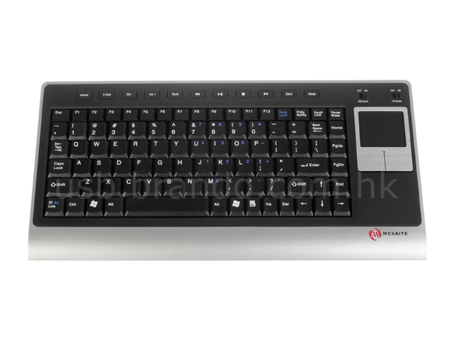 USB Wireless Slim Keyboard + Touch Pad