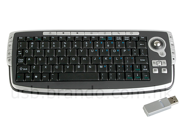 USB 2.4Ghz RF Wireless Multimedia Tiny Keyboard