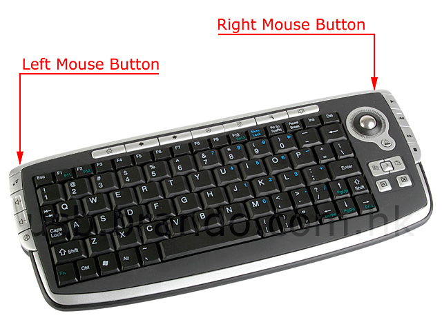 USB 2.4Ghz RF Wireless Multimedia Tiny Keyboard