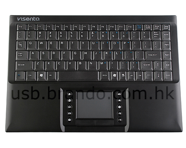 VISENTA V1 Wireless-Touchpad Keyboard