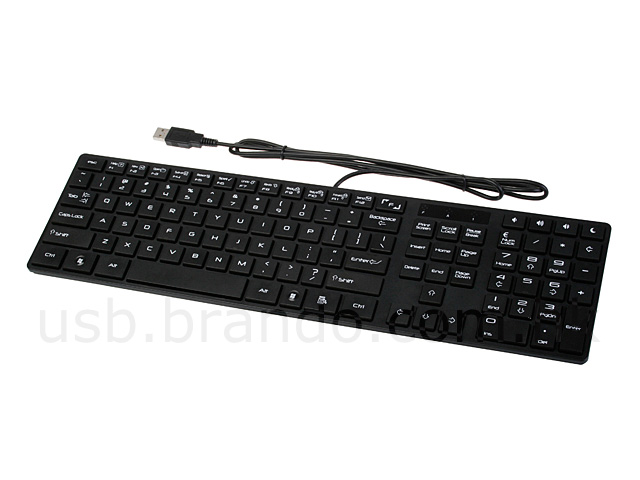 Super Slim Keyboard with Silicone Cover