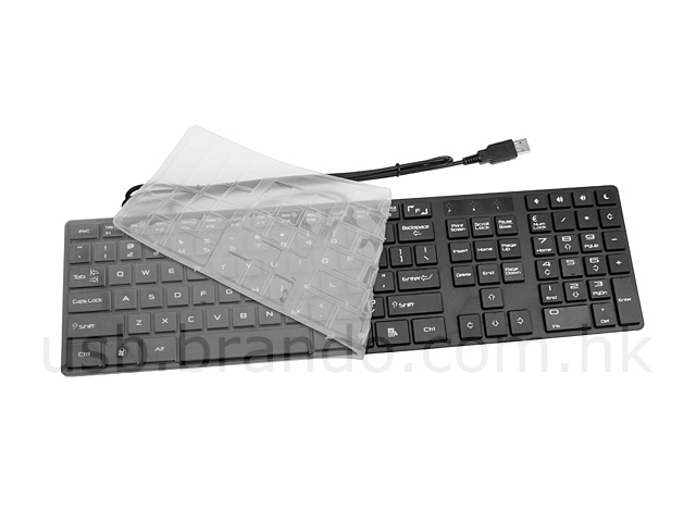 Super Slim Keyboard with Silicone Cover
