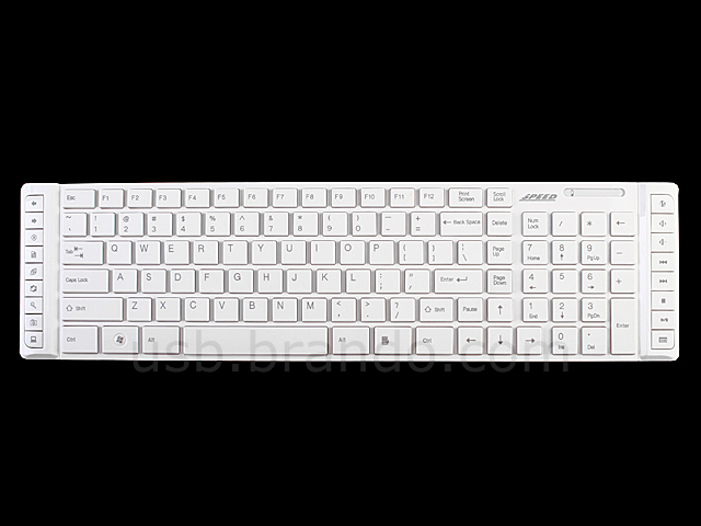 Ultra-Slim Wireless Keyboard and Laser Mouse