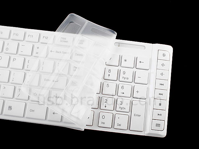 Ultra-Slim Wireless Keyboard and Laser Mouse