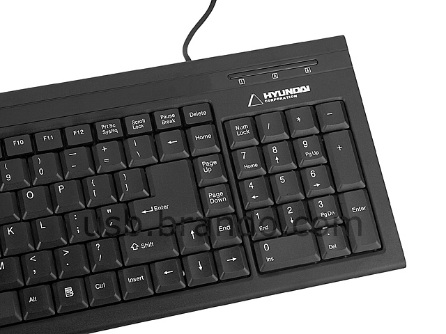 HYUNDAI Flat-Panel Multimedia Keyboard
