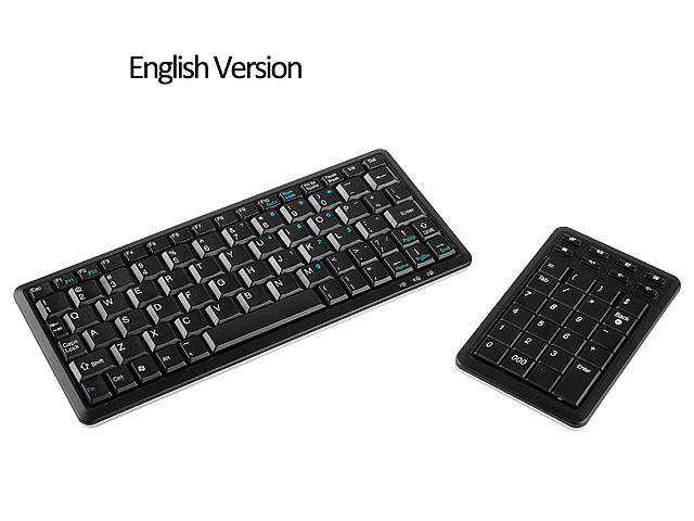 Super Slim Keyboard + Multimedia Keypad