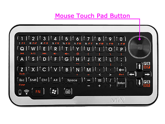 MIX Gestures Wireless Mini Keyboard Mouse