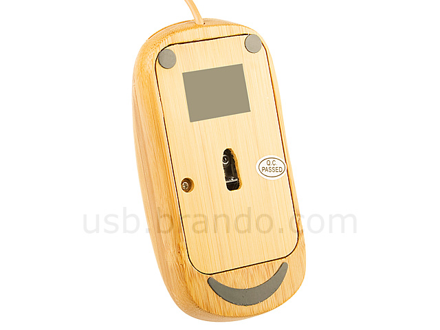 USB Full Bamboo Keyboard with Mouse