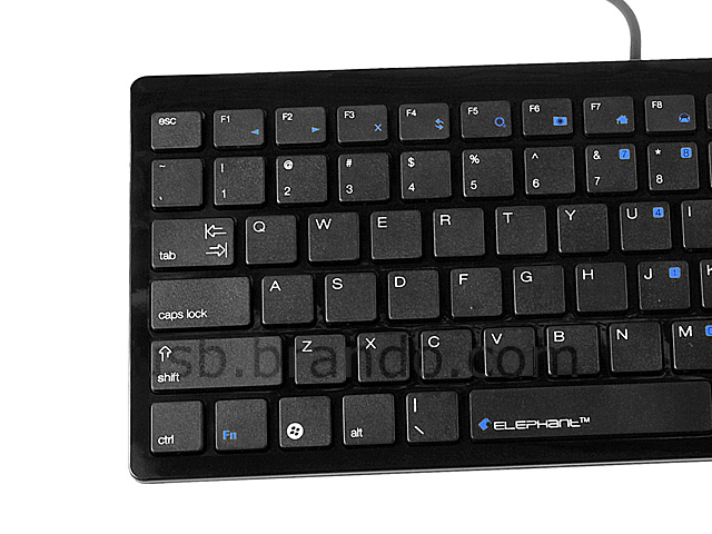 USB Slim Keyboard with Silicone Cover (KE-006)