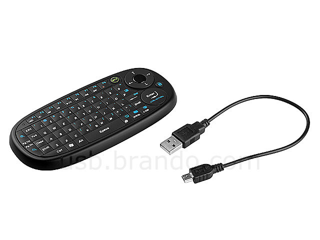 Eboard Smart-Handheld Wireless Keyboard with Optical Trackpad