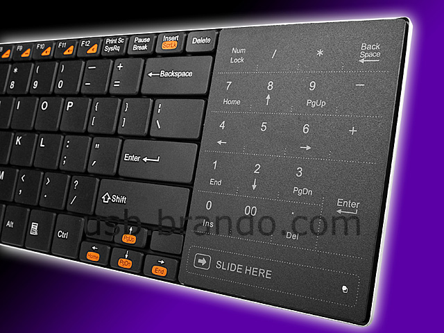 Rapoo E9080 Wireless Ultra-Slim Keyboard with Touchpad