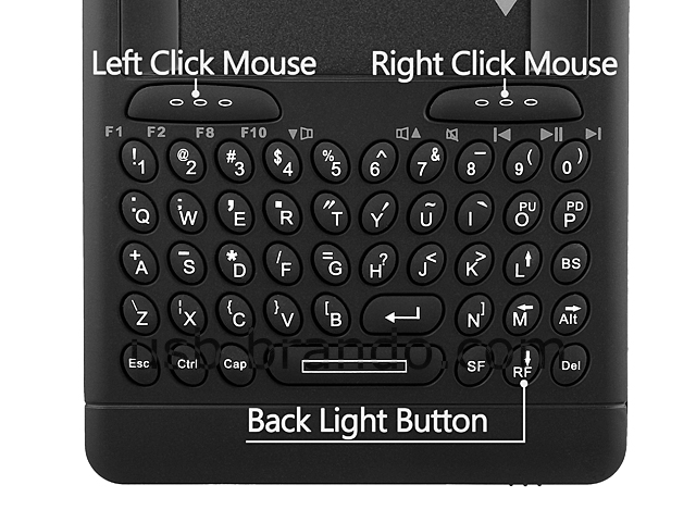 Mini Bluetooth Handheld Keyboard with Touchpad II