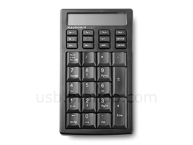 2-in-1 USB Keypad with Calculator