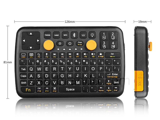 5-in-1 Bluetooth Mini Keyboard