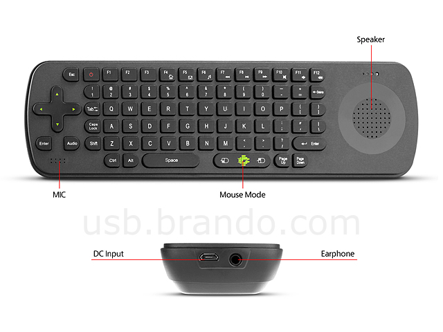 Measy RC13 Bidirectional Wireless Voice Air Mouse