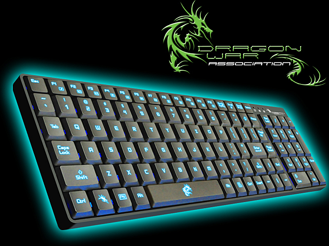 Dragon War GK-002 Dark Sector Professional Gaming Keyboard